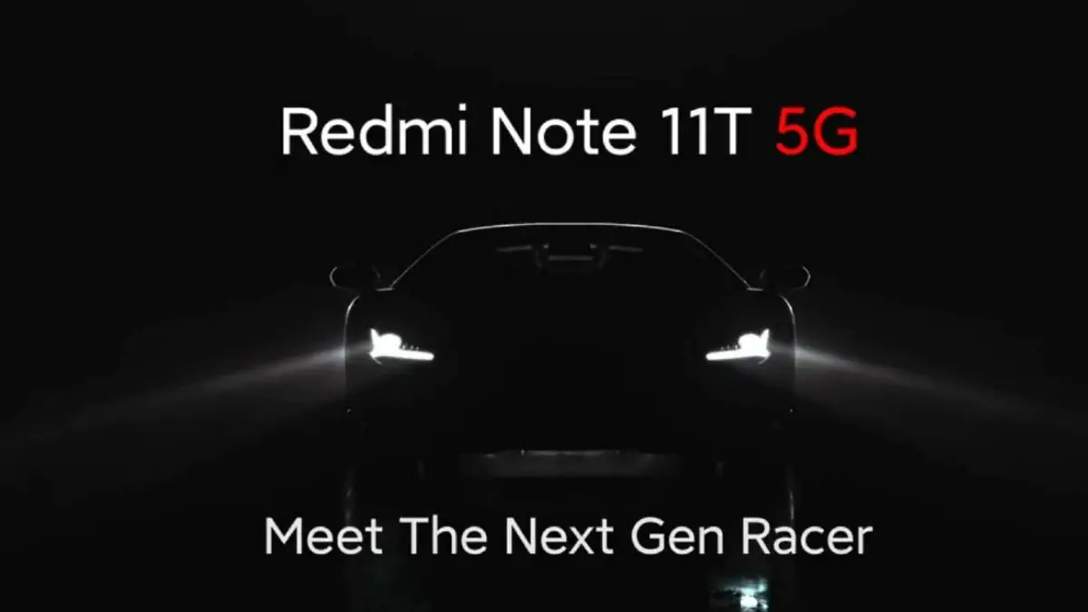 Redmi Note 11T 5G will be launched tomorrow