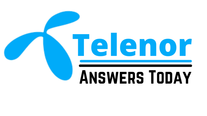 Today Telenor Quiz Answers