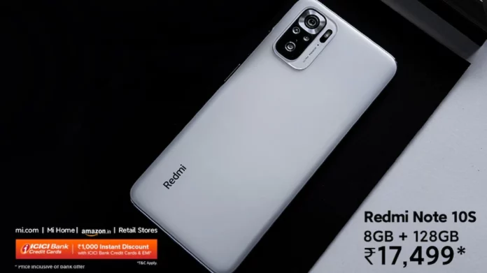 Redmi Note 10S 8 GB +128 GB Variant