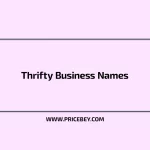 Thrifty Business Names