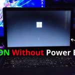 turn your computer on if the power button is not responding