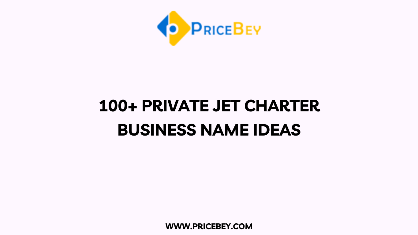 100+ Private Jet Charter Business Name Ideas
